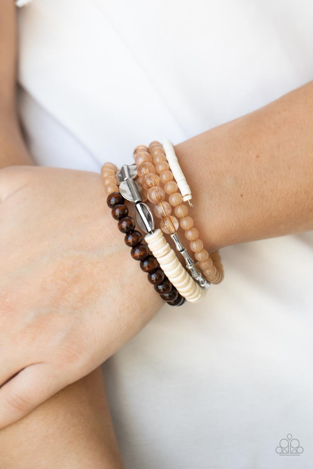 Free-Spirited Spiral - Brown